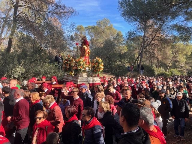 La romería de la Santa de Totana, en imágenes