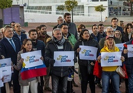 Venezolanos frente a Maduro en Murcia