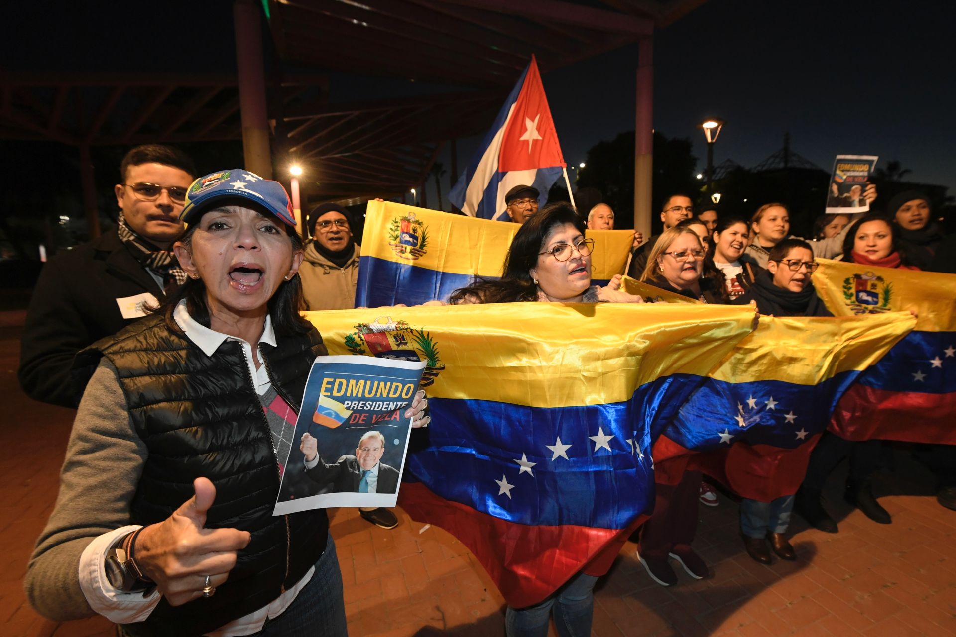 Protesta contra Maduro en Murcia