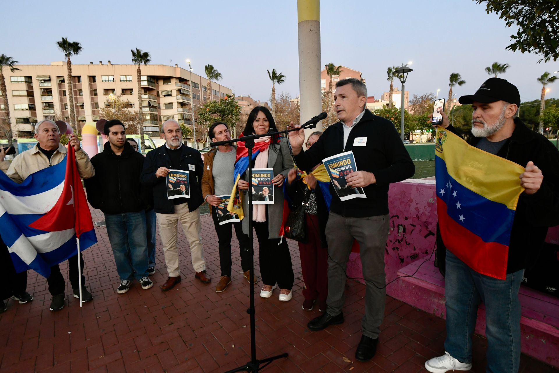 Protesta contra Maduro en Murcia