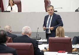 Juan María Vázquez, que pretende impulsar tres proyectos de ley, en la Asamblea Regional.