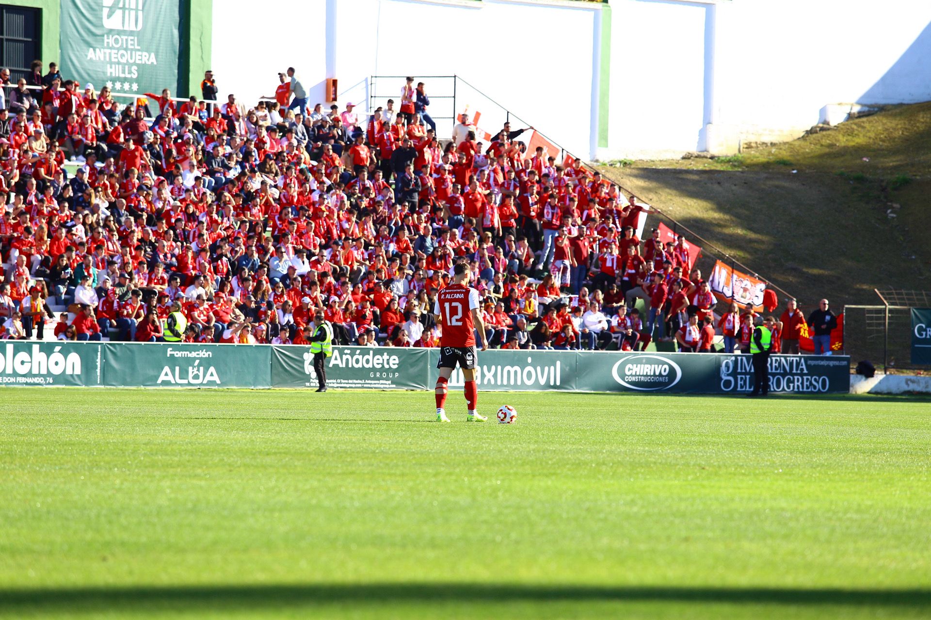 La derrota del Real Murcia frente al Antequera, en imágenes