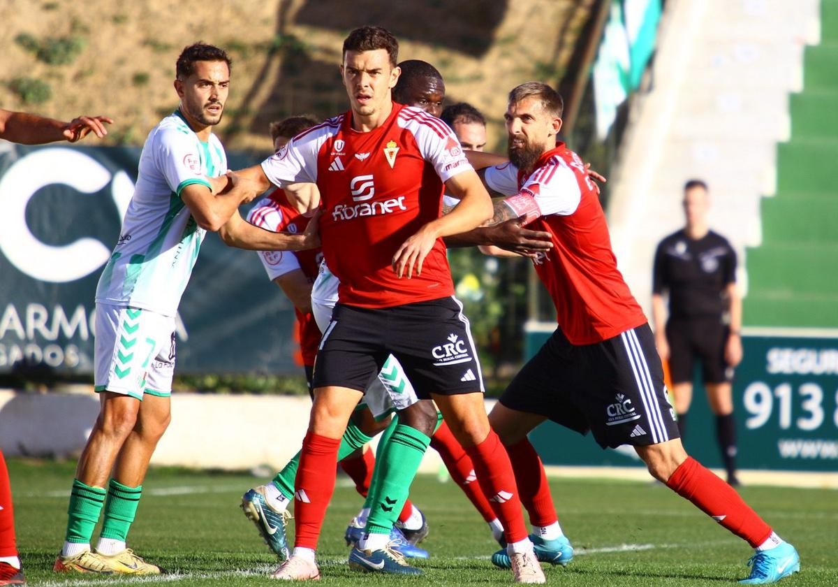 La derrota del Real Murcia frente al Antequera, en imágenes