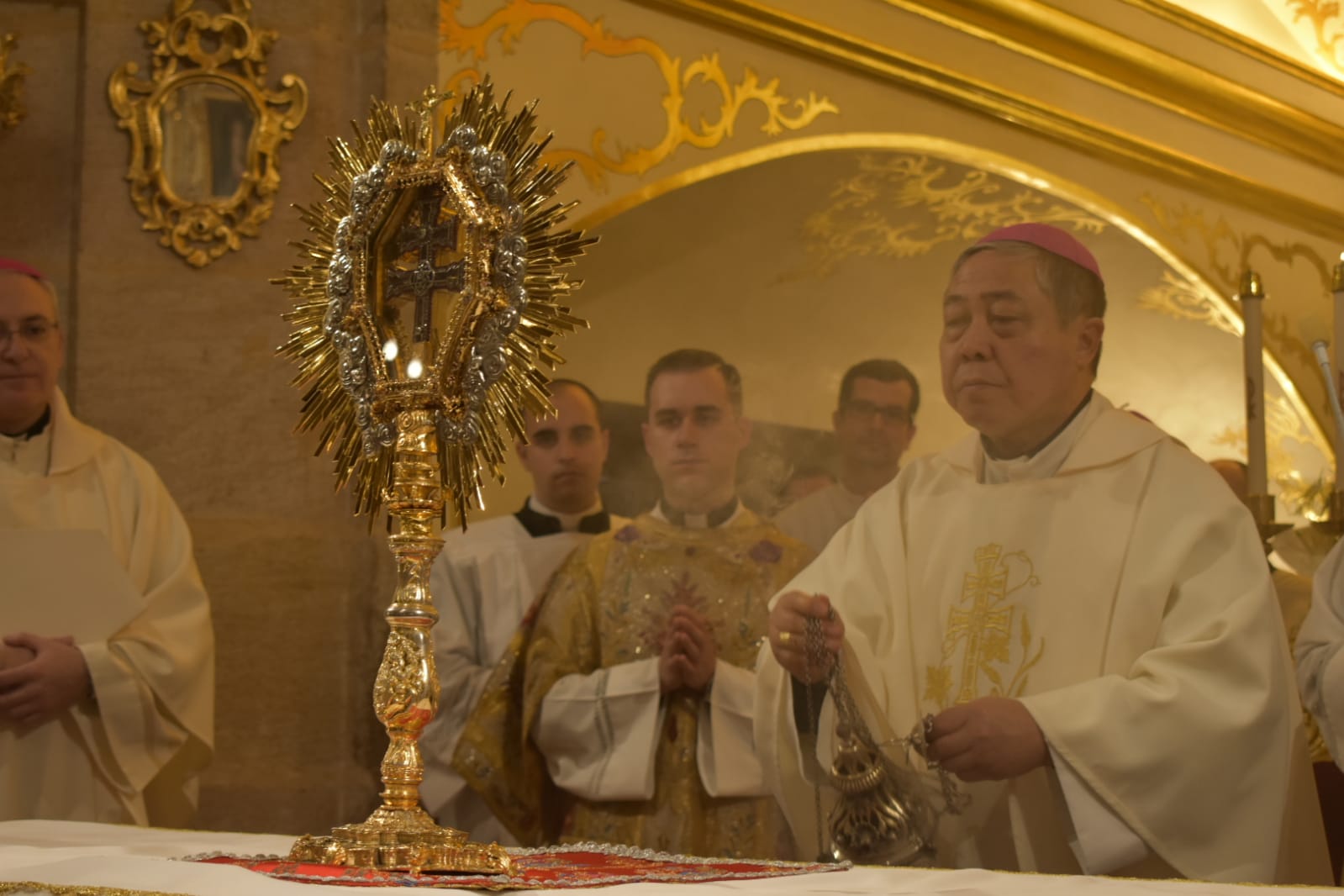 La Solemne Misa de Clausura del Año Jubilar de la Vera Cruz en Caravaca, en imágenes