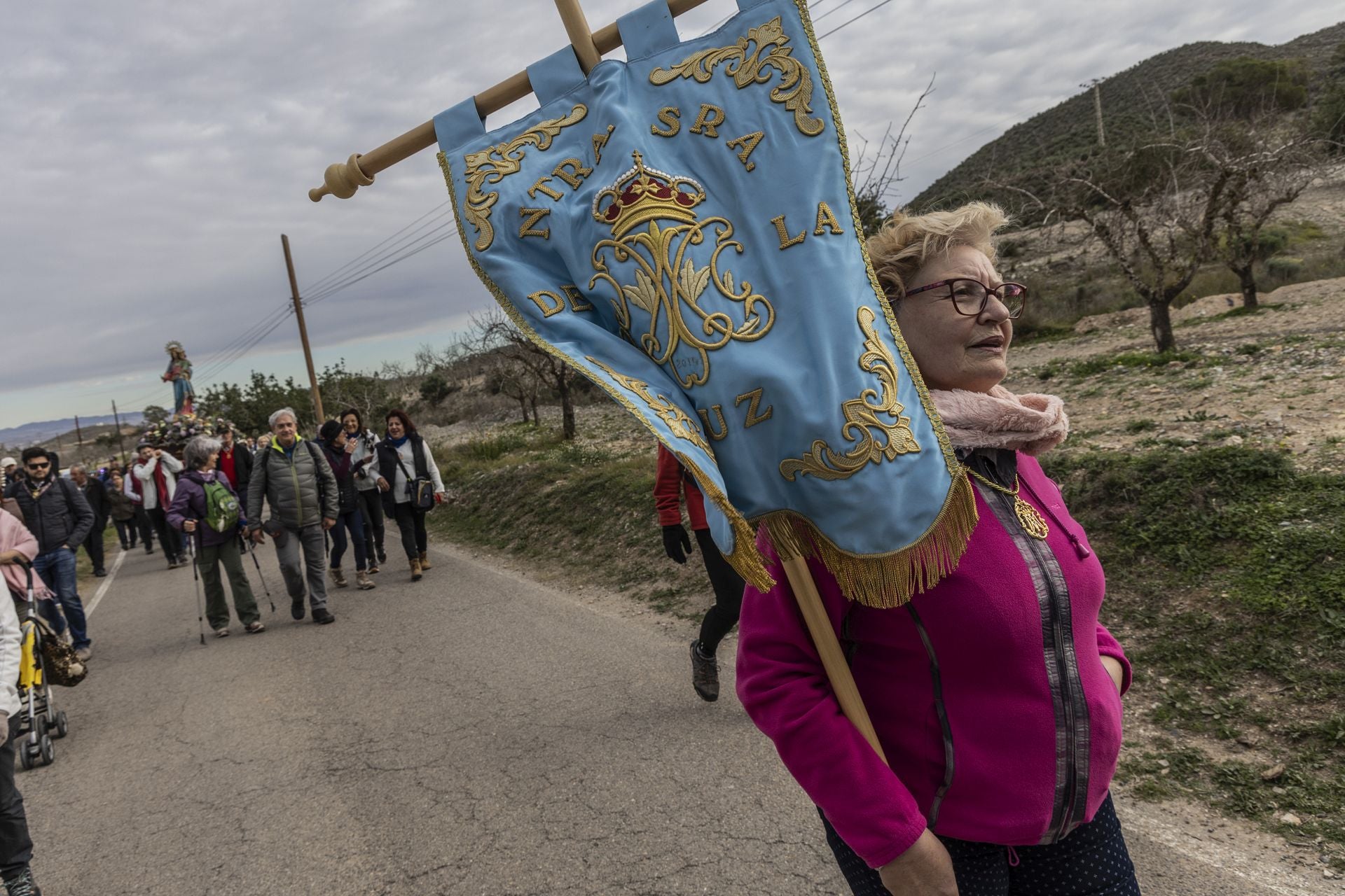 Las imágenes de la romería de la Virgen de la Luz en Cartagena