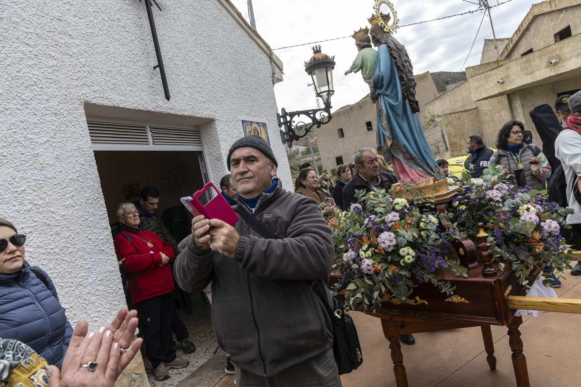 Las imágenes de la romería de la Virgen de la Luz en Cartagena