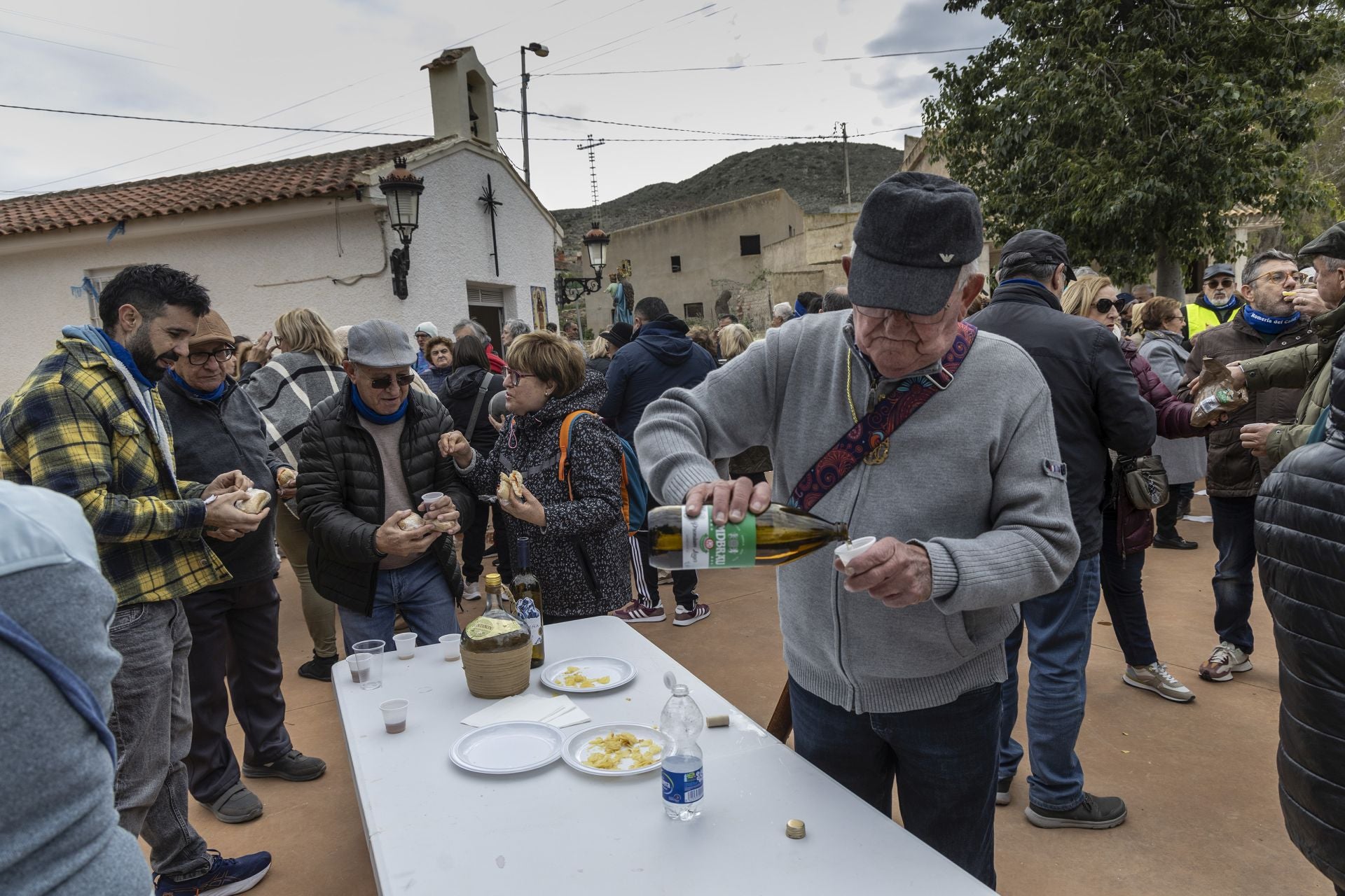 Las imágenes de la romería de la Virgen de la Luz en Cartagena