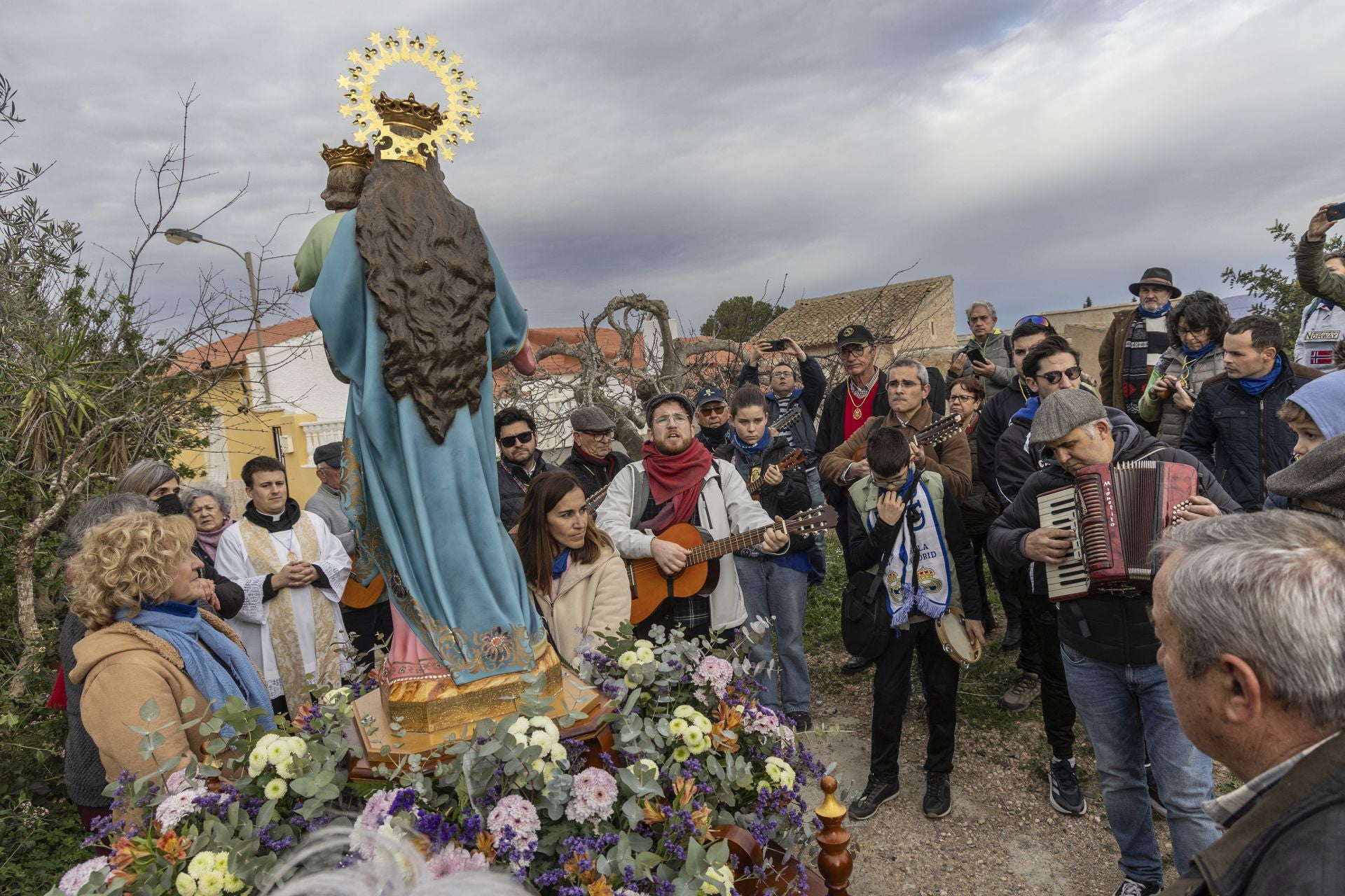Las imágenes de la romería de la Virgen de la Luz en Cartagena