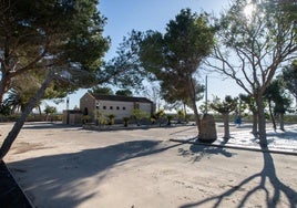 Ermita ubicada en las proximidades de donde se prevé instalar parte de las placas de Vega del Segura.