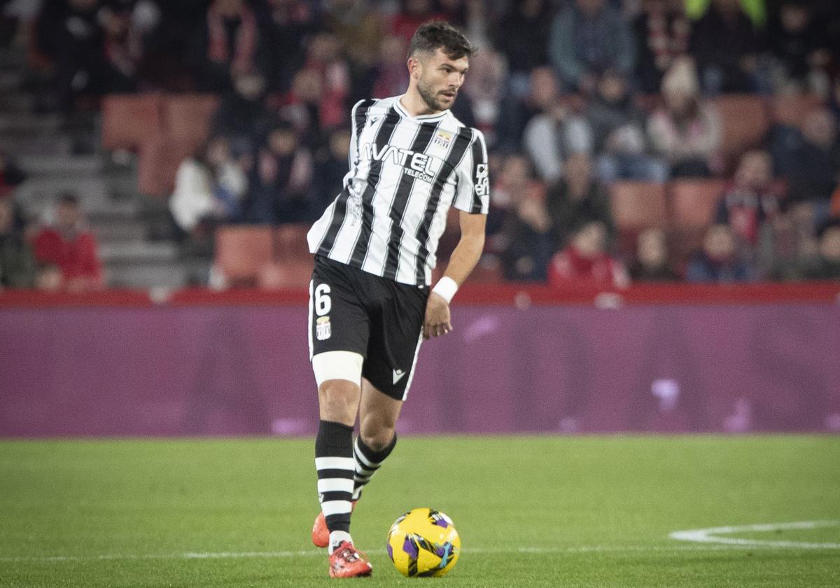 Sergio Guerrero, en un partido esta temporada.