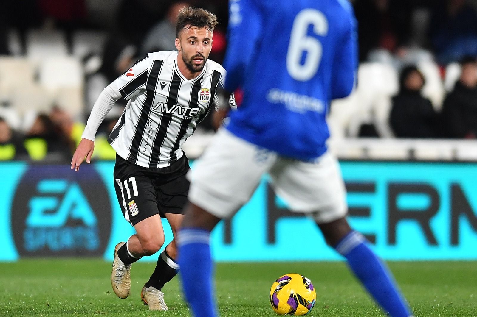 La derrota del Cartagena frente al Oviedo, en imágenes