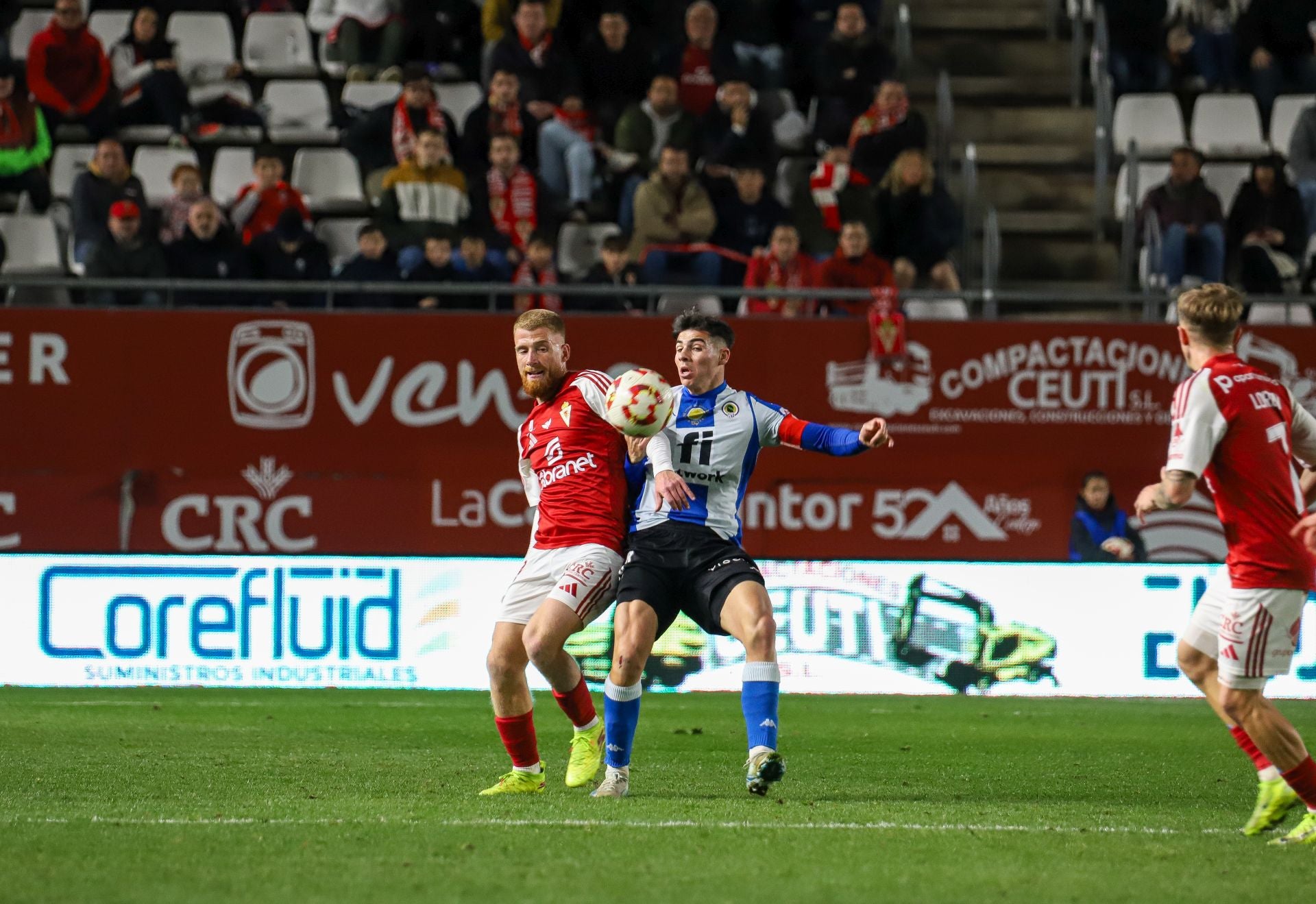 La victoria del Real Murcia frente al Hércules, en imágenes