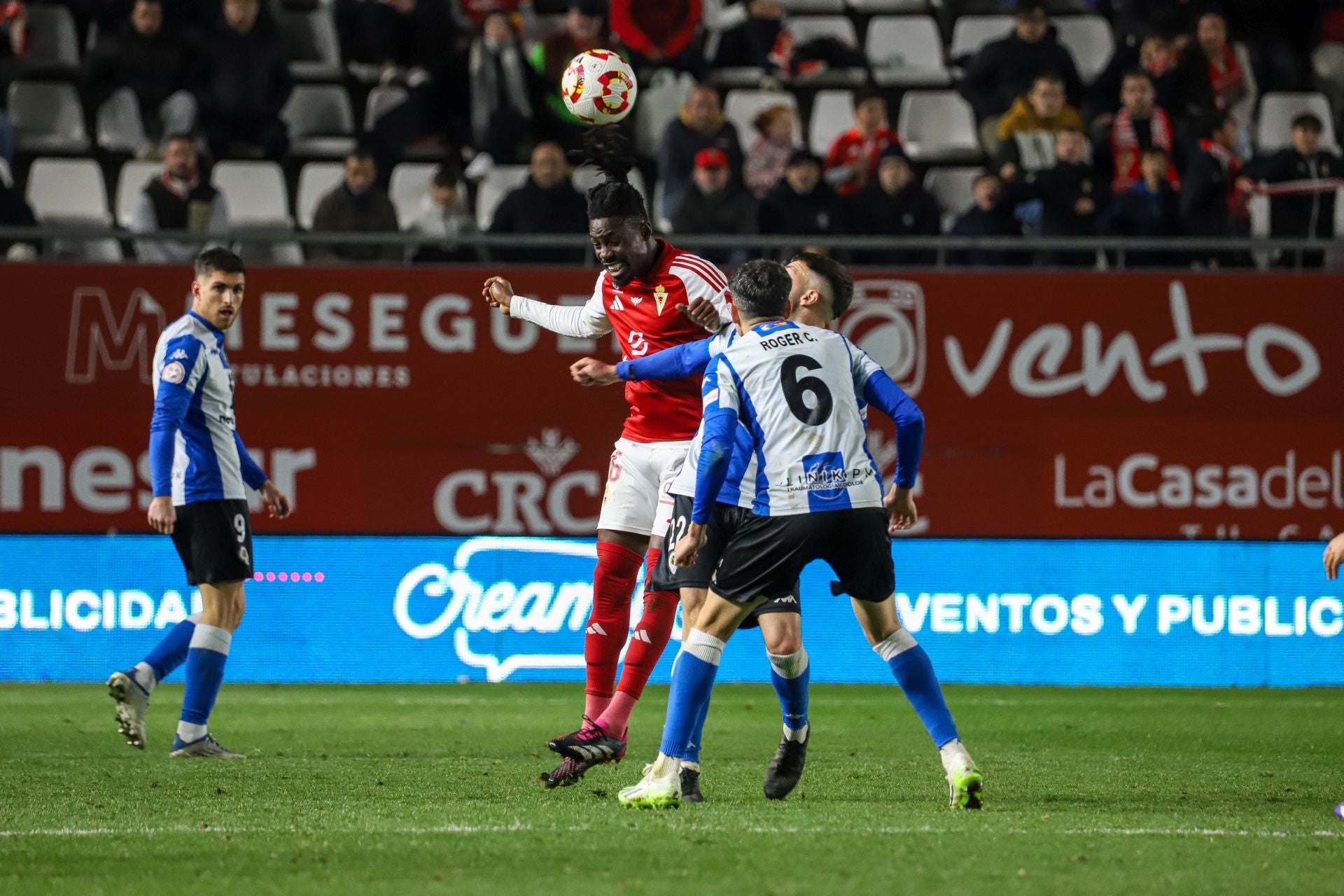 La victoria del Real Murcia frente al Hércules, en imágenes