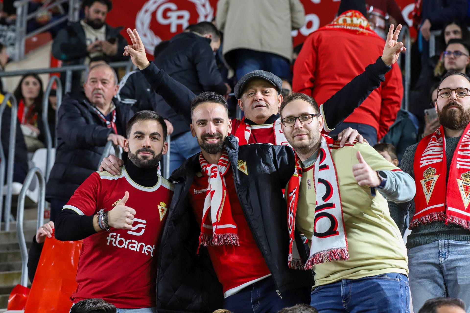 La victoria del Real Murcia frente al Hércules, en imágenes