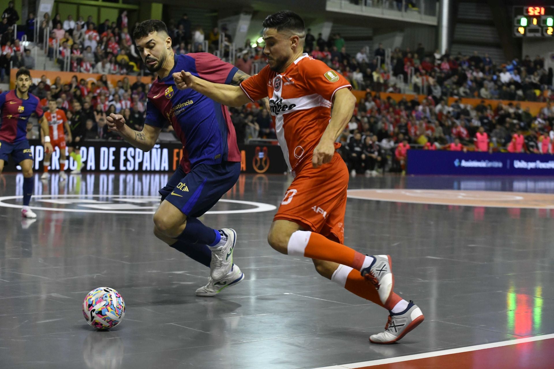 La victoria del Jimbee Cartagena frente al Barça, en imágenes