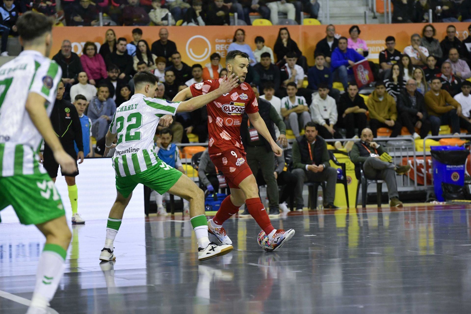 La derrota de ElPozo Murcia frente al Betis, en imágenes