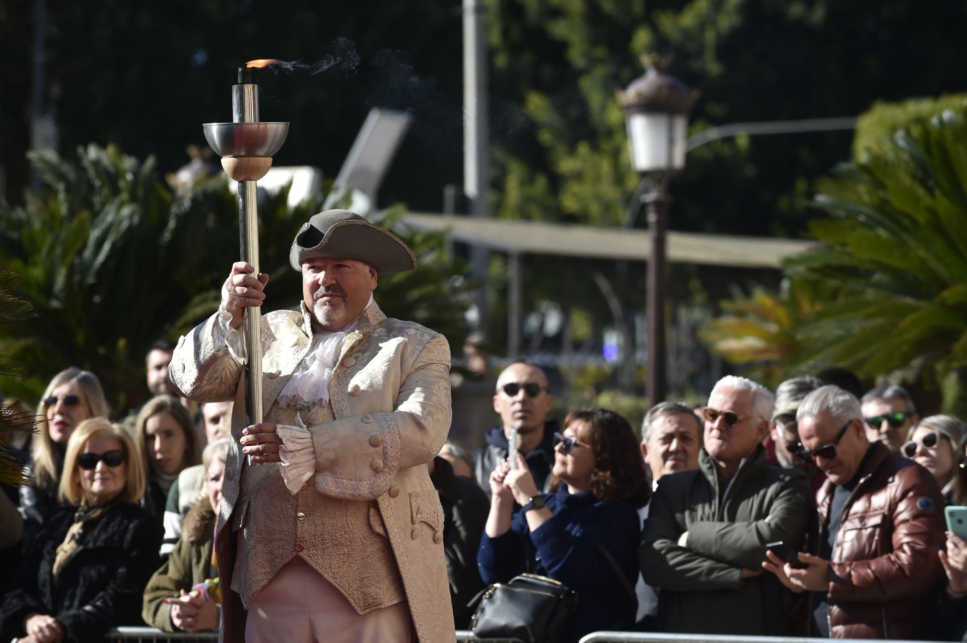 El encendido del pebetero del 1200 aniversario de Murcia y acto inaugural, en imágenes