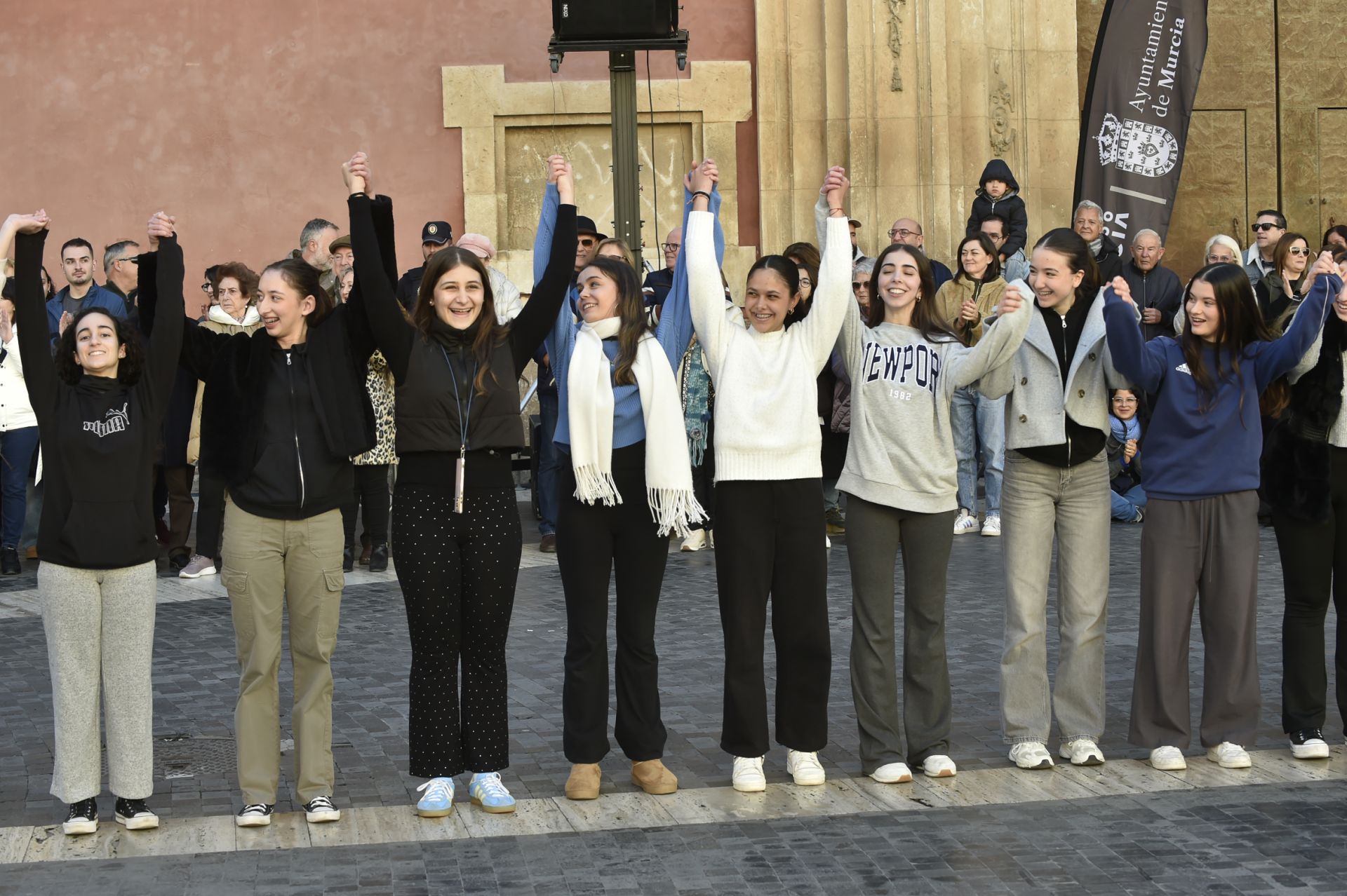 El encendido del pebetero del 1200 aniversario de Murcia y acto inaugural, en imágenes