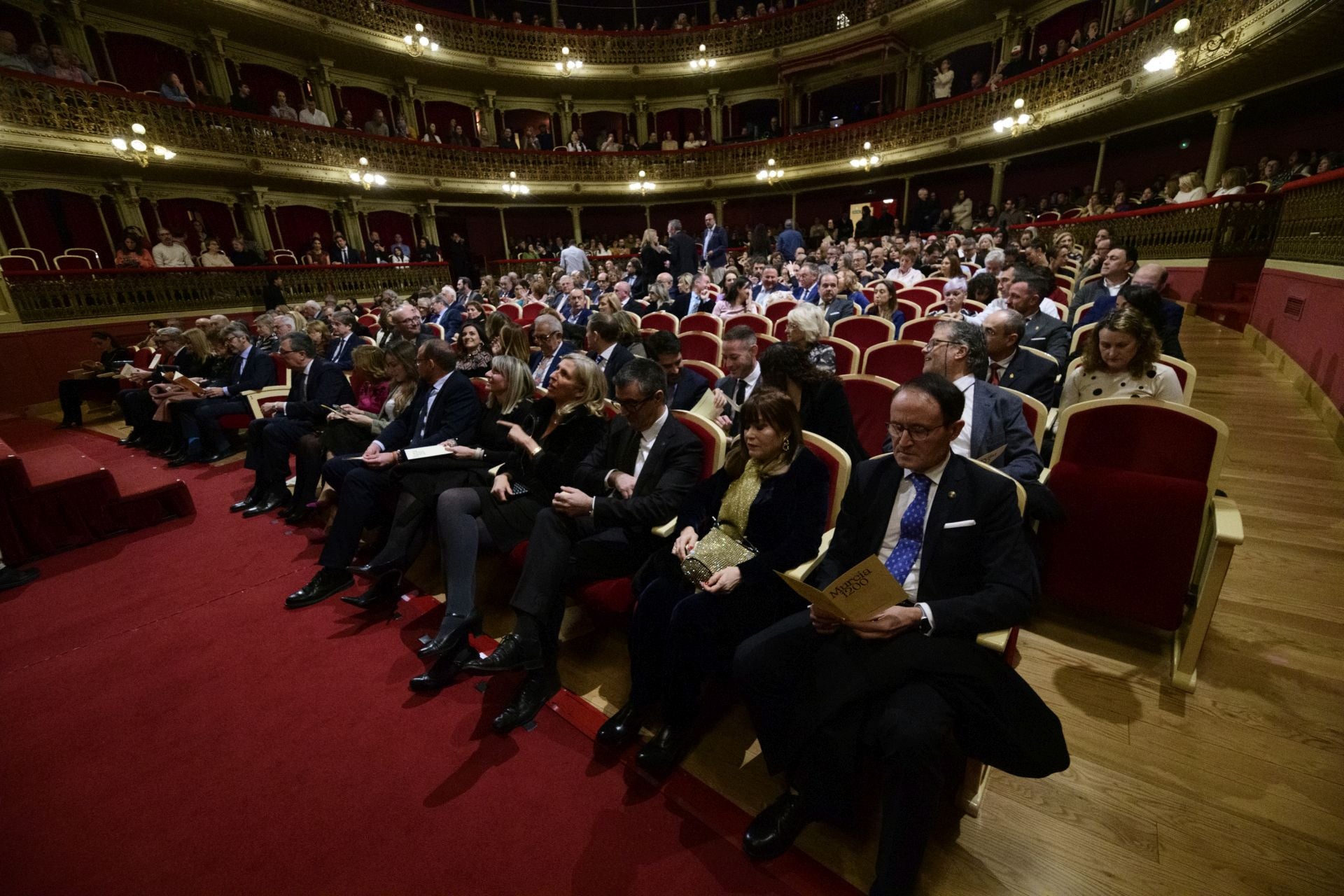 El encendido del pebetero del 1200 aniversario de Murcia y acto inaugural, en imágenes