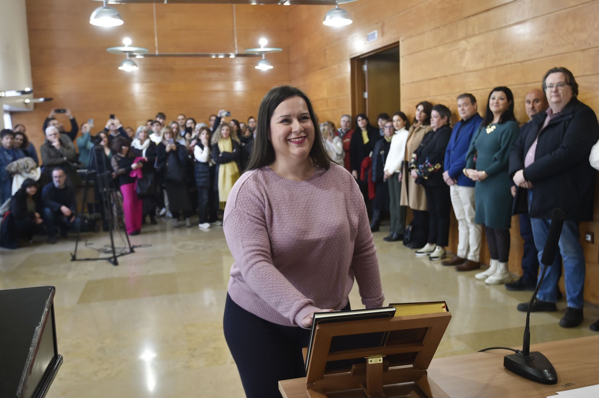 La toma de posesión de los 23 nuevos funcionarios en Murcia, en imágenes