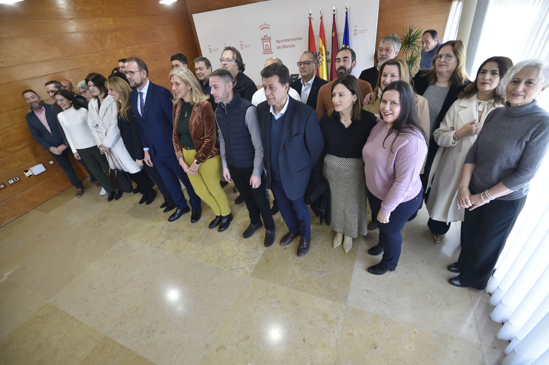 La toma de posesión de los 23 nuevos funcionarios en Murcia, en imágenes