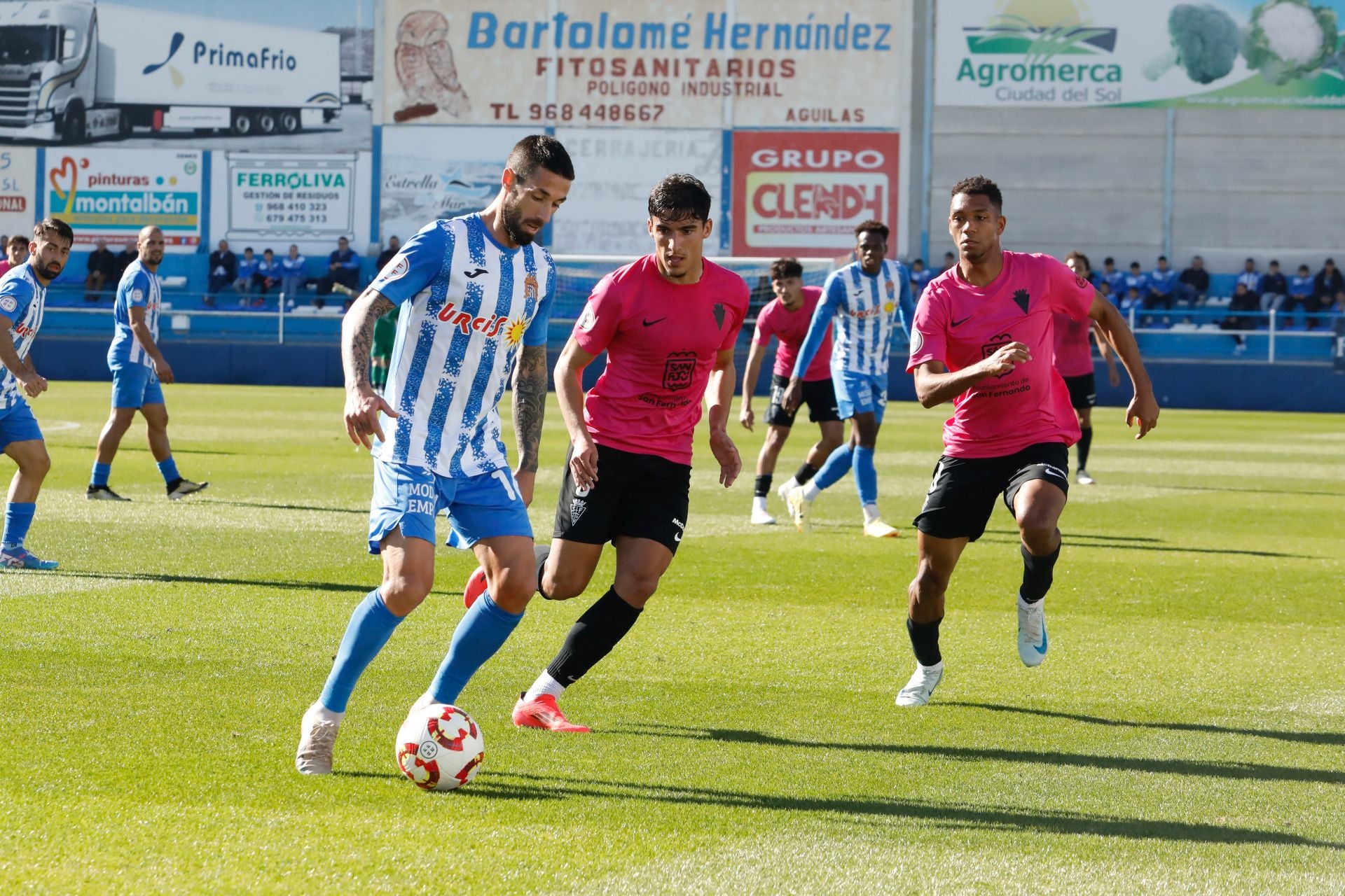 Las imágenes del Águilas-San Fernando (1-1)