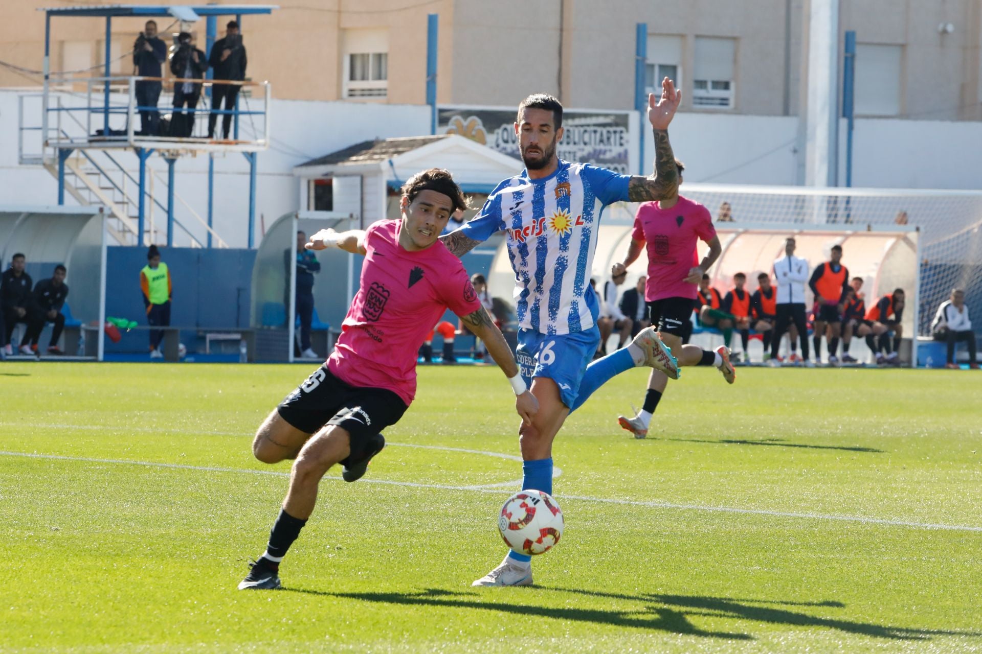 Las imágenes del Águilas-San Fernando (1-1)