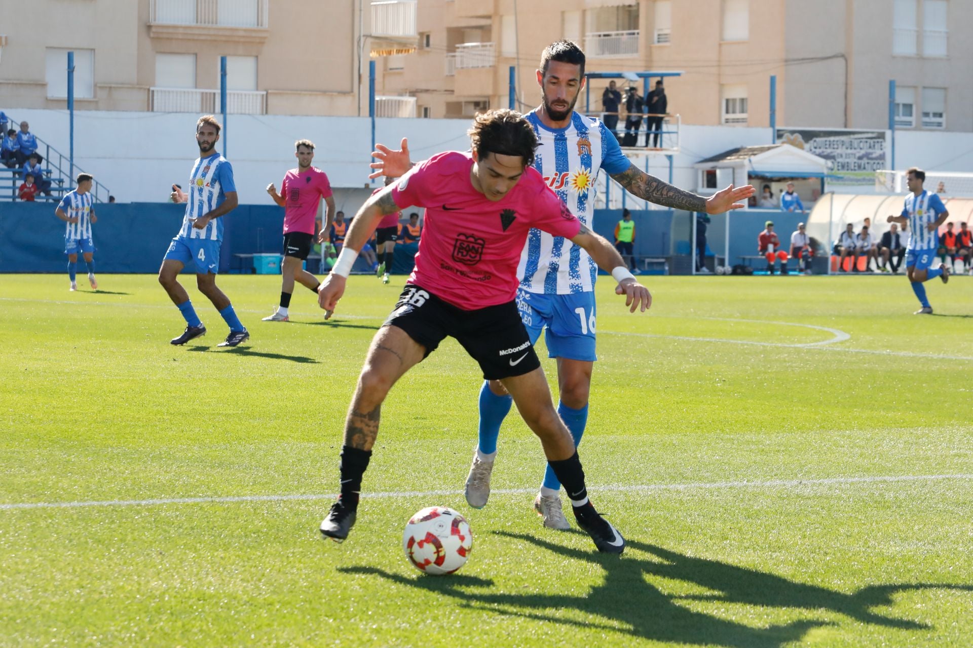 Las imágenes del Águilas-San Fernando (1-1)