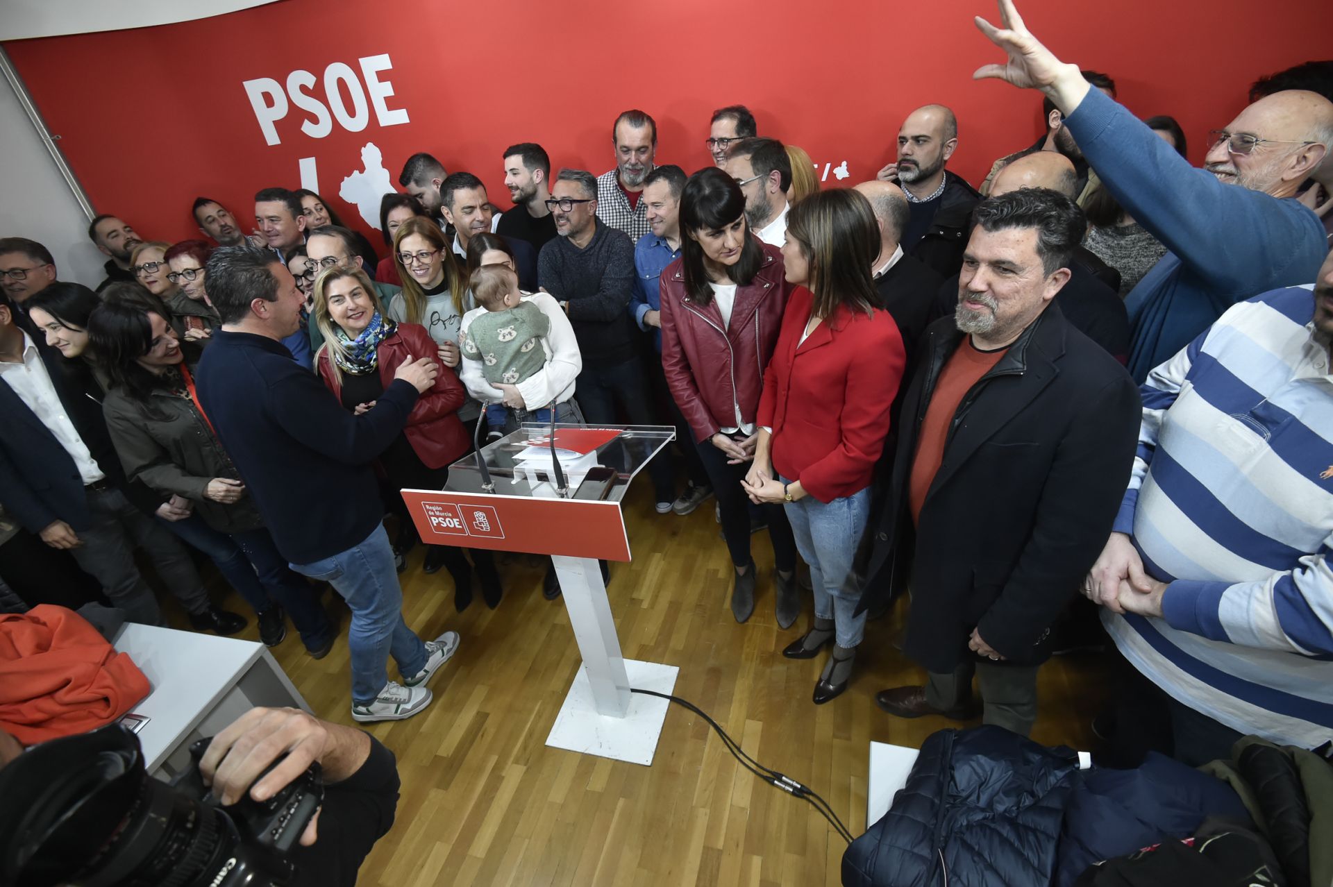 Las imágenes de la celebración de Francisco Lucas como líder del PSRM