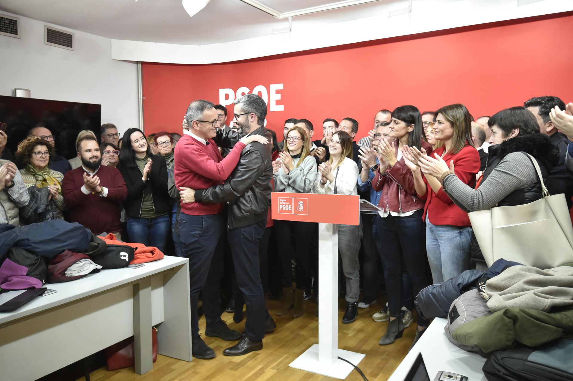 Las imágenes de la celebración de Francisco Lucas como líder del PSRM