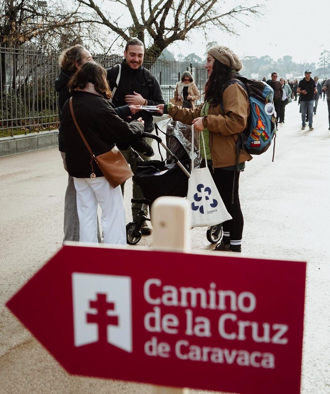 Caravaca recrea los caminos de la Cruz en el parque de El Retiro