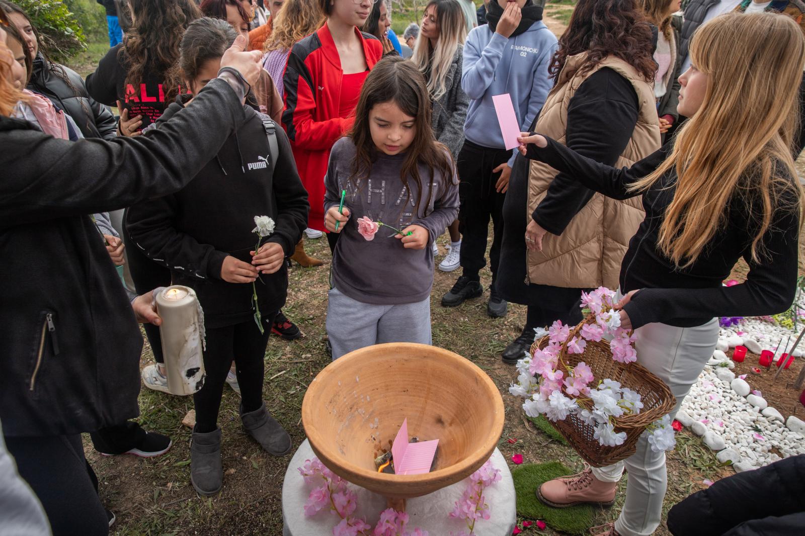 Las imágenes del homenaje a Cloe en Orihuela Costa