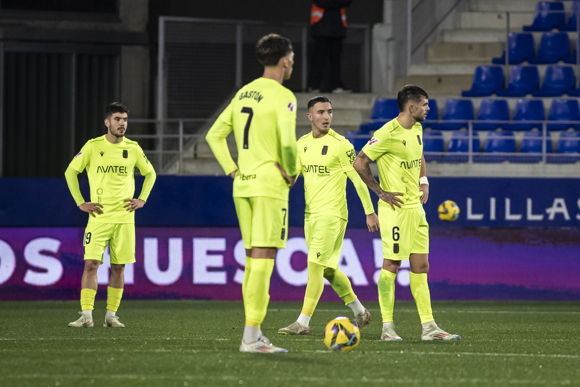 La derrota del Cartagena frente al Huesca, en imágenes