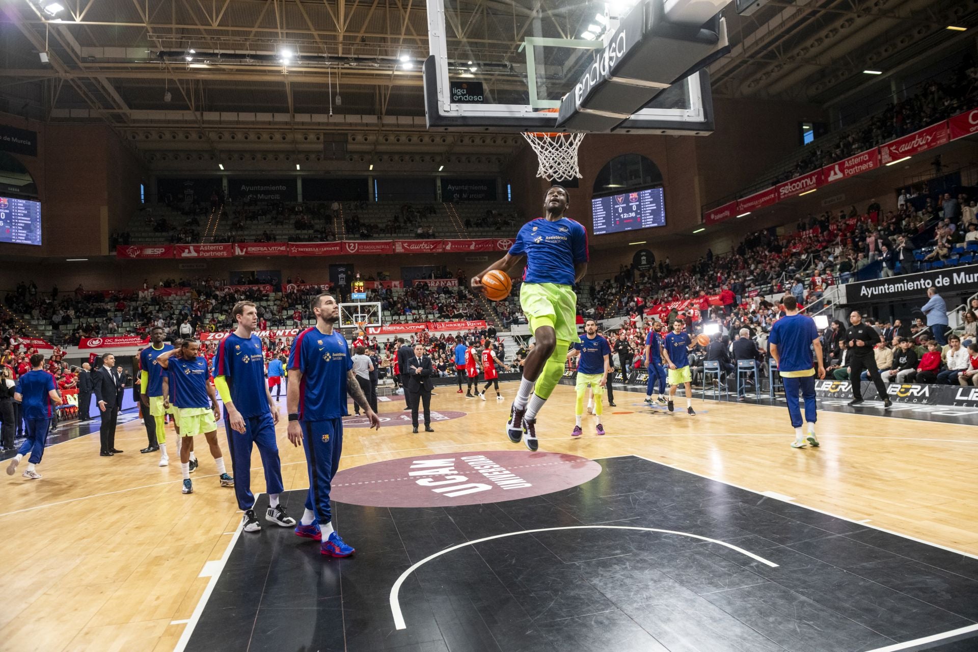 Las imágenes del UCAM-Barça (90-95)