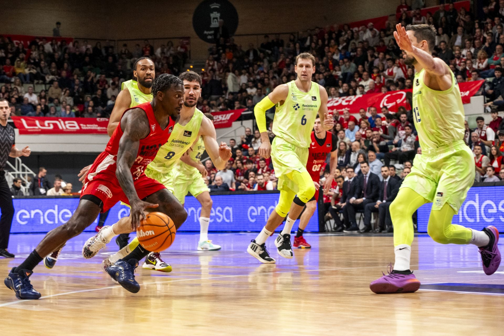 Las imágenes del UCAM-Barça (90-95)