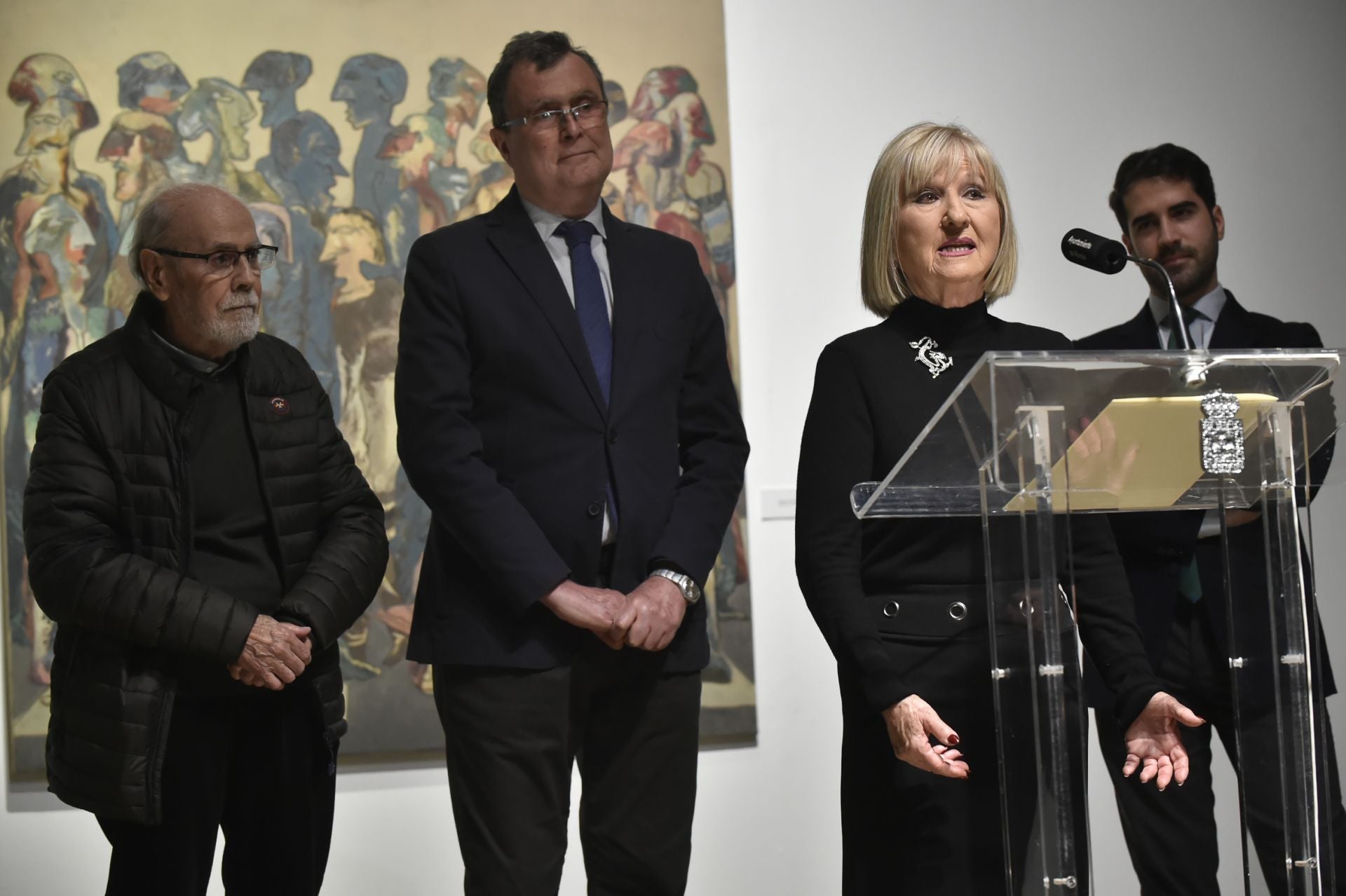 En imágenes, la inauguración de &#039;Distopías&#039;, de José Luis Galindo