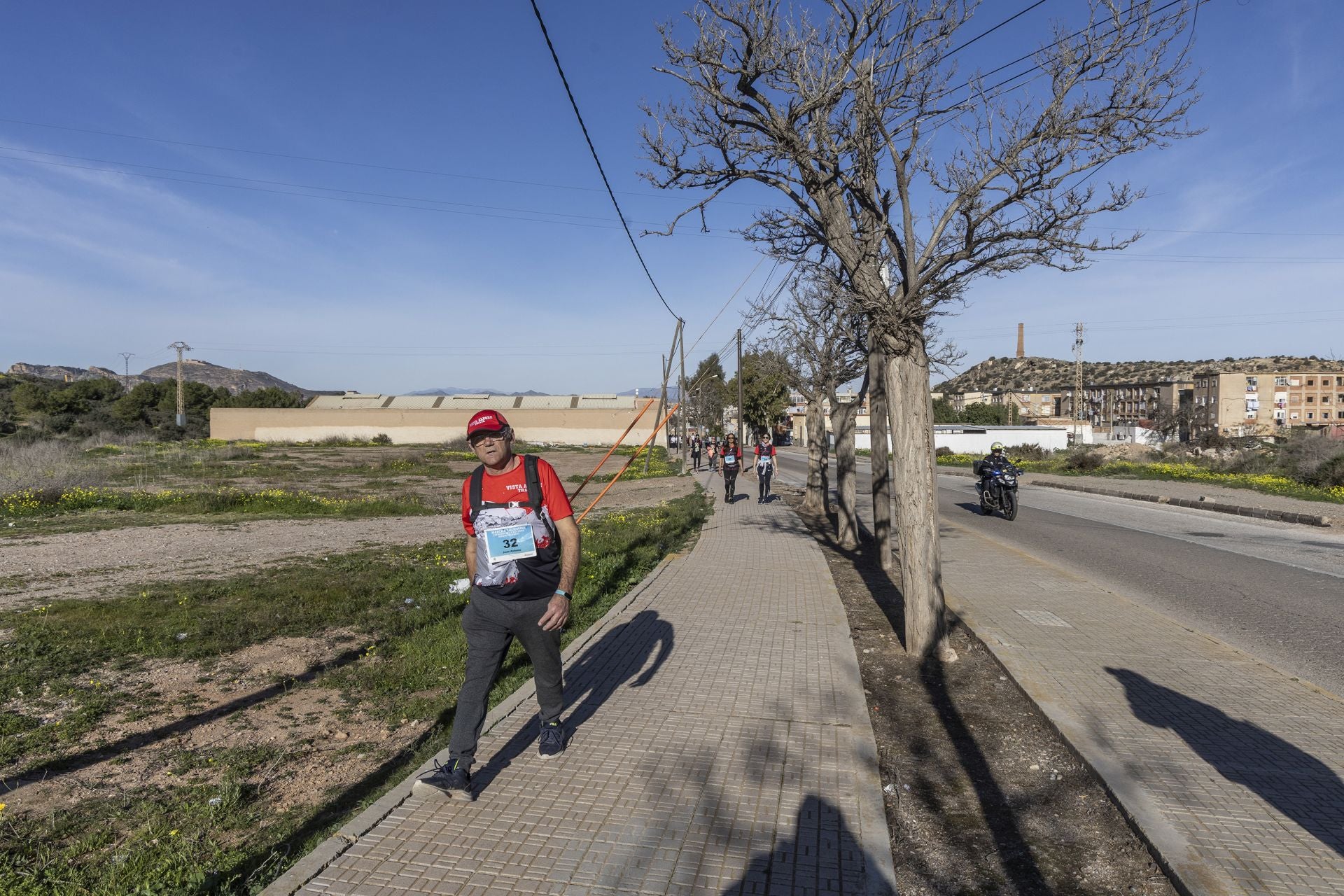 Las imágenes de la II Marcha solidaria subida al Calvario