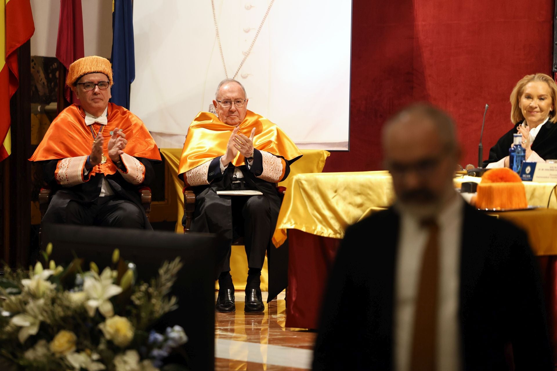 La UCAM nombra &#039;honoris causa&#039; al presidente de la Cámara de Comercio, en imágenes