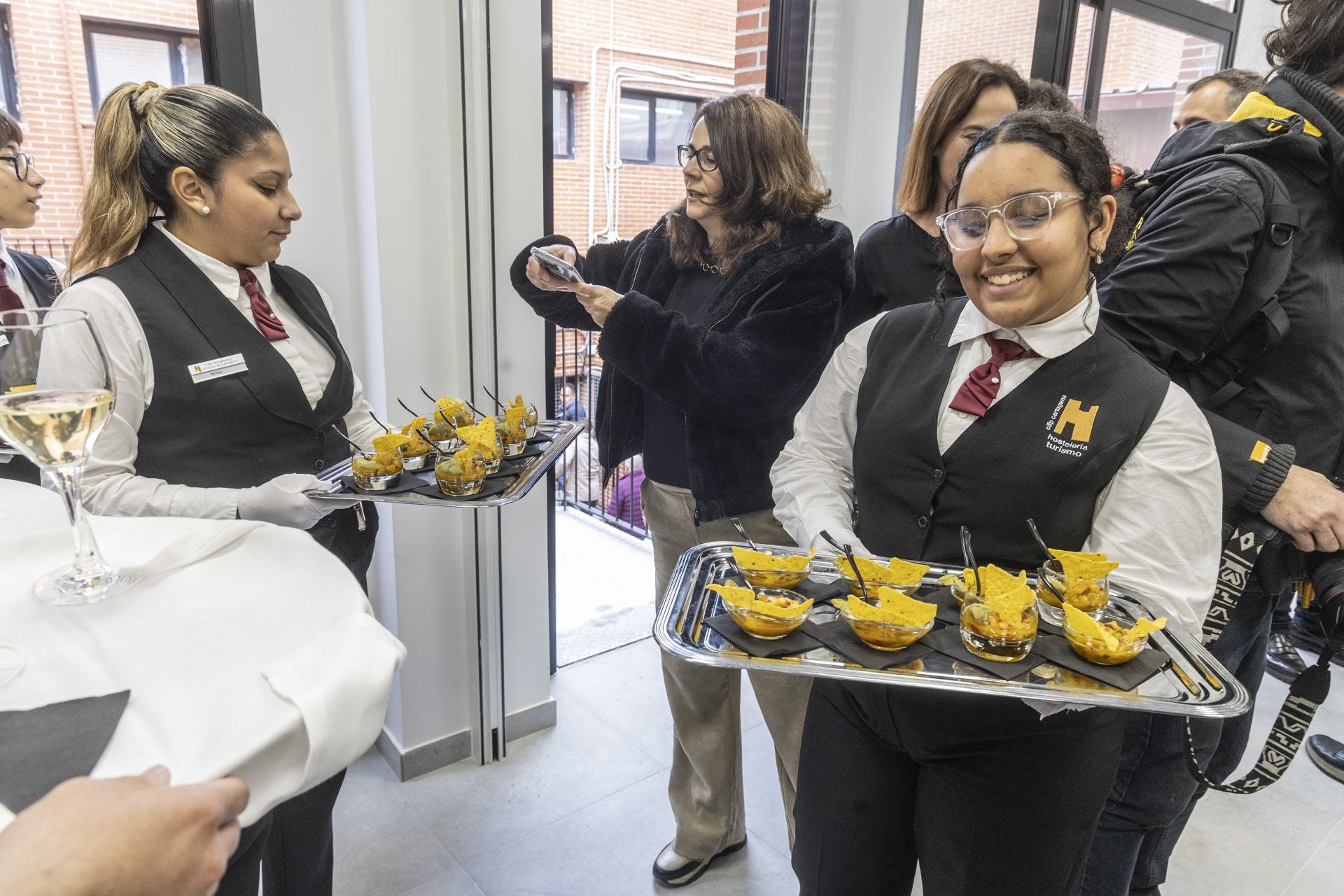 Las imágenes de la inauguración de la ampliación del CIFP de Hostelería y Turismo de Cartagena