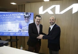 Presentación del recorrido de la Vuelta ciclista a la Región de Murcia.