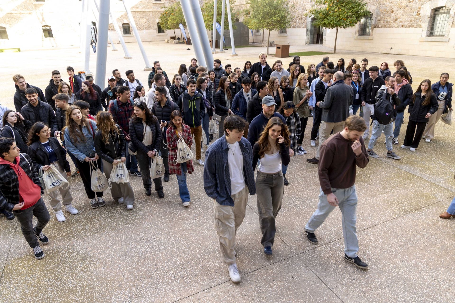 La UPCT recibe a 196 nuevos estudiantes de movilidad internacional, en imágenes
