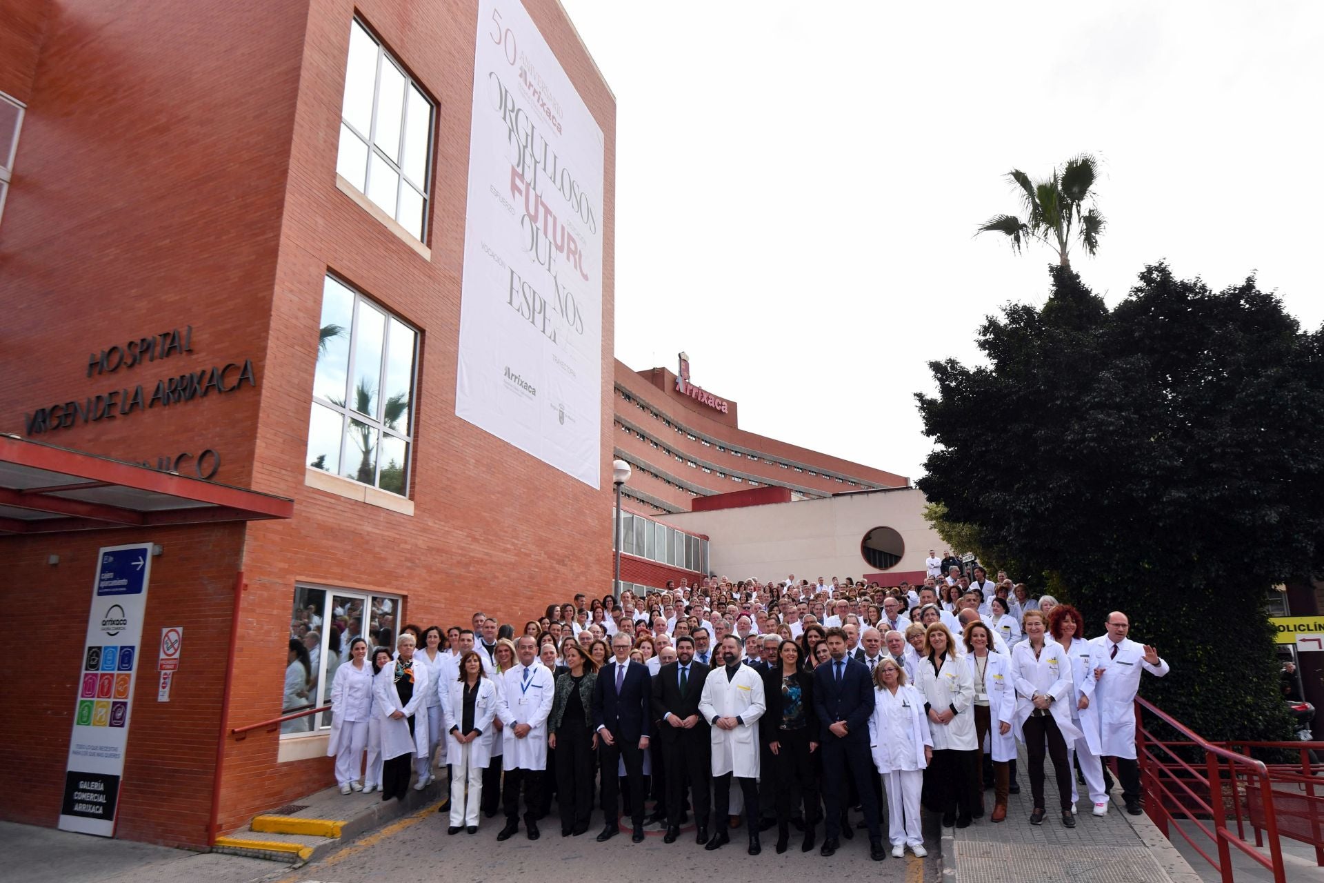 La inauguración de las actividades del 50 aniversario de La Arrixaca, en imágenes