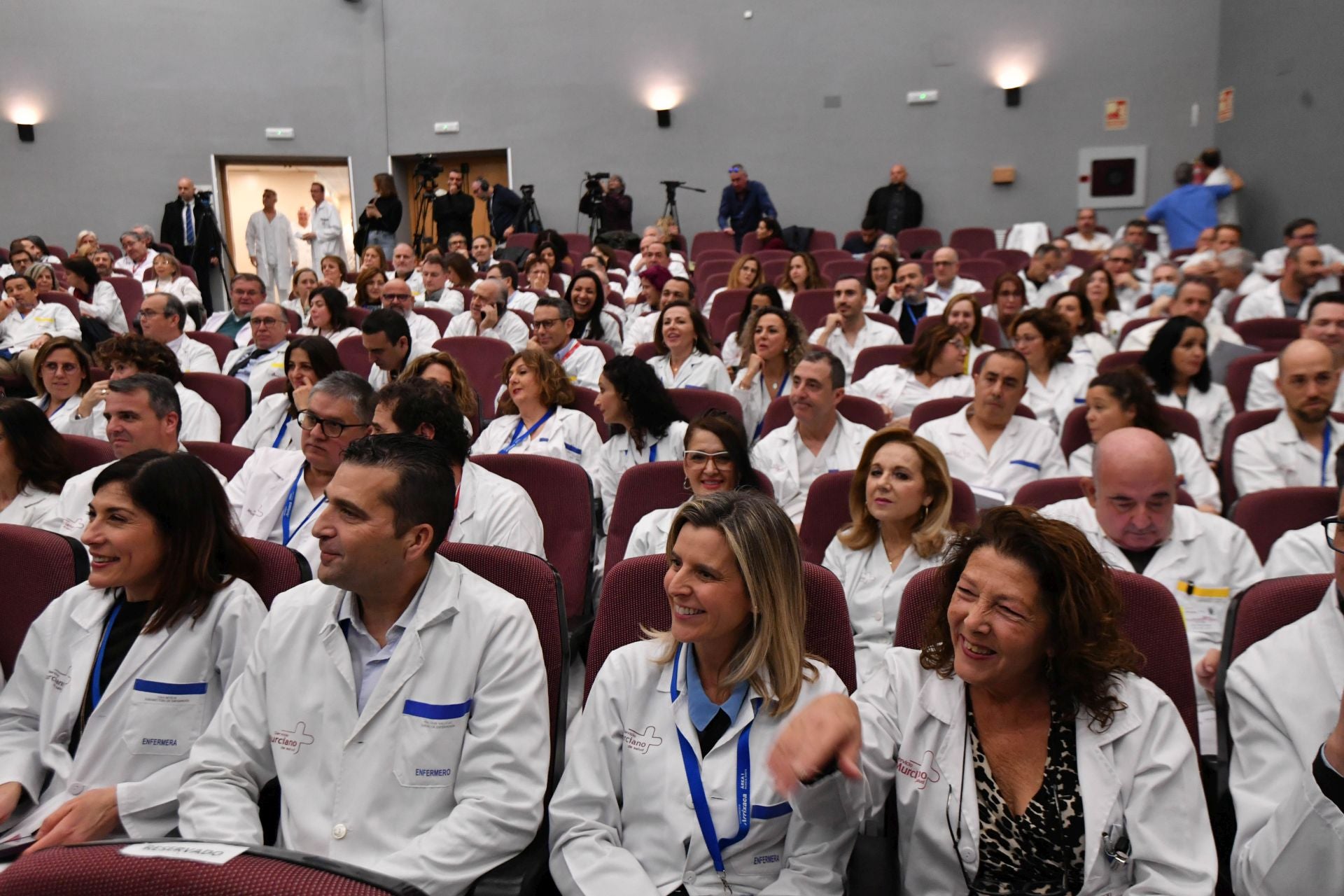 La inauguración de las actividades del 50 aniversario de La Arrixaca, en imágenes