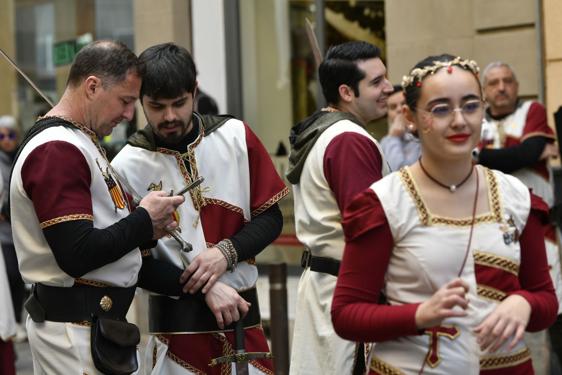 El desfile de entrada de Jaime I a Murcia, en imágenes