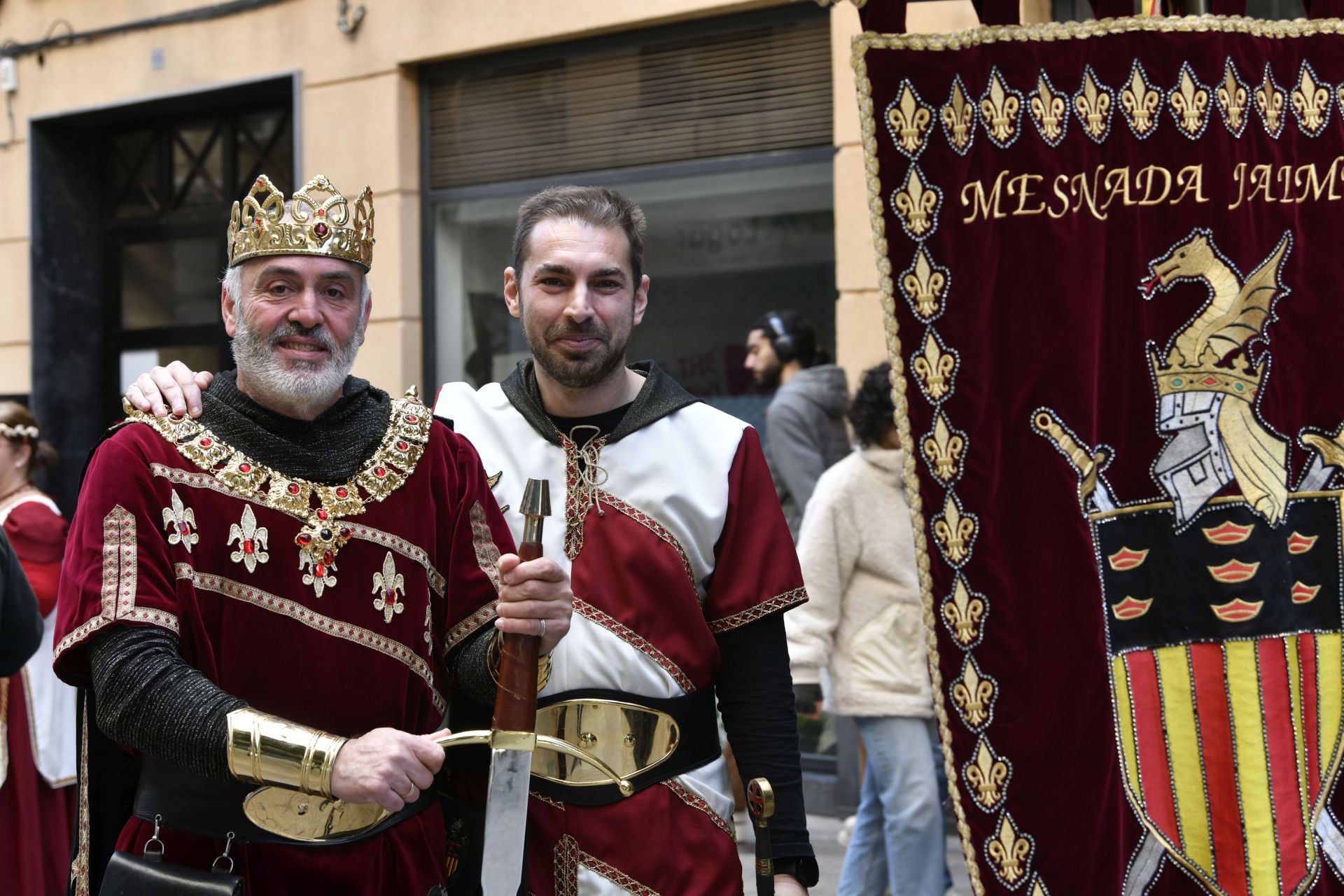 El desfile de entrada de Jaime I a Murcia, en imágenes