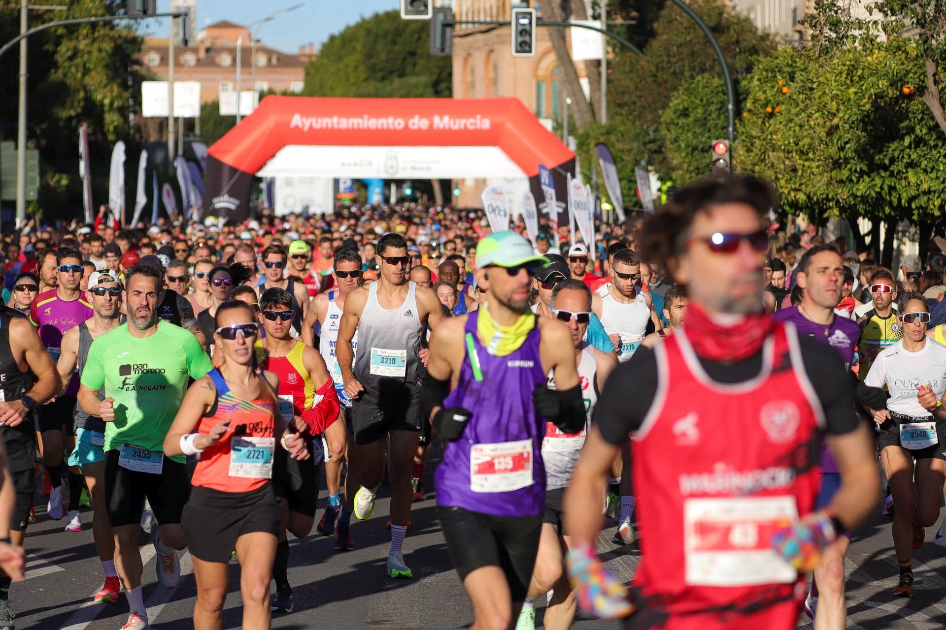 La maratón de Murcia, en imágenes