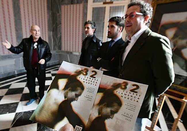 Cartel de la 32 Cumbre Flamenca de Murcia, de Juan Ballester.