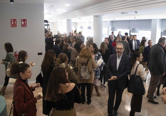 Invitados a la inauguración del Centro de Orientación, Emprendimiento, Acompañamiento e Innovación para el Empleo de San Félix.