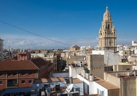 Vistas desde la futura terraza y cafetería o 'rooftop' del hotel Rincón de Pepe.