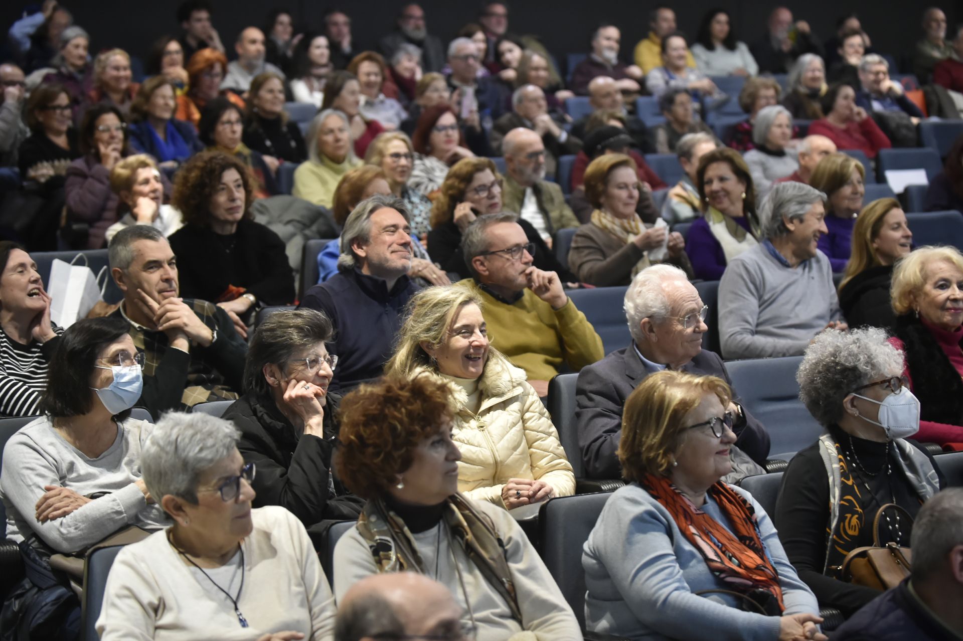 Ginés García Millán, en el Aula de Cultura de LA VERDAD